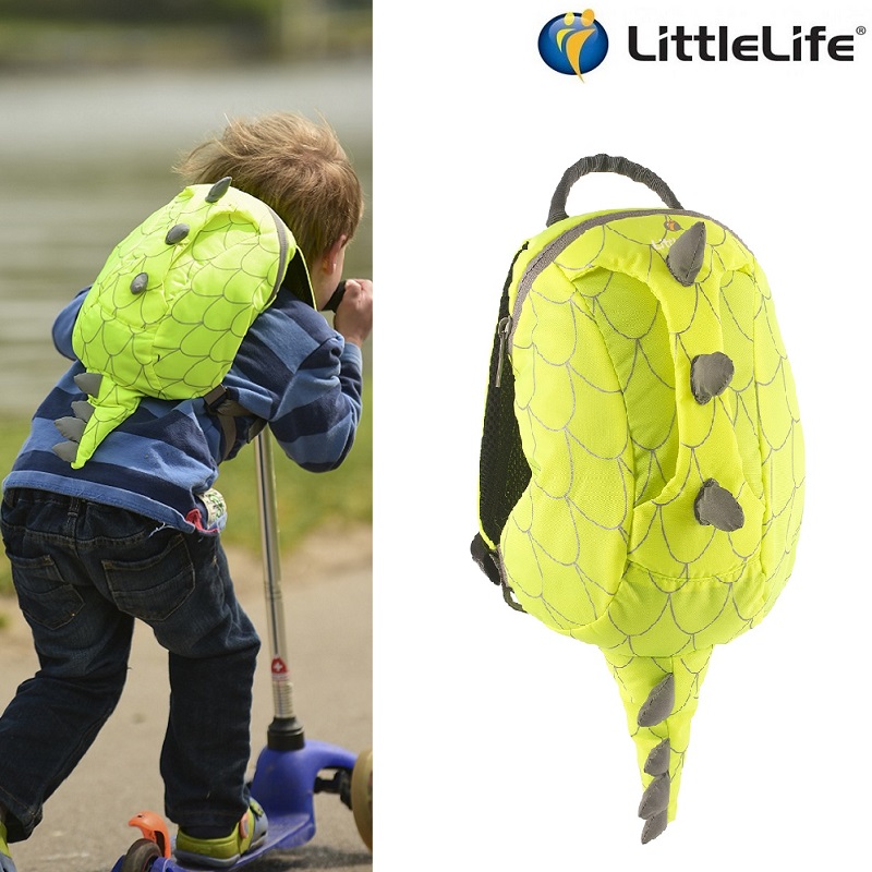 Laste seljakott LittleLife HV Act kollane