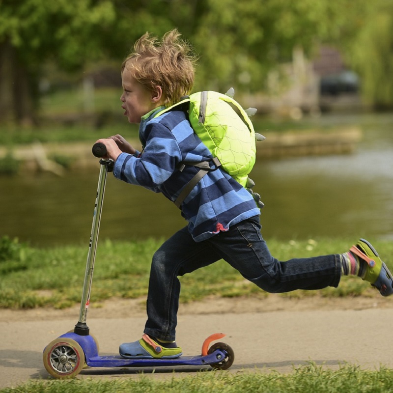 Laste seljakott LittleLife HV Act kollane