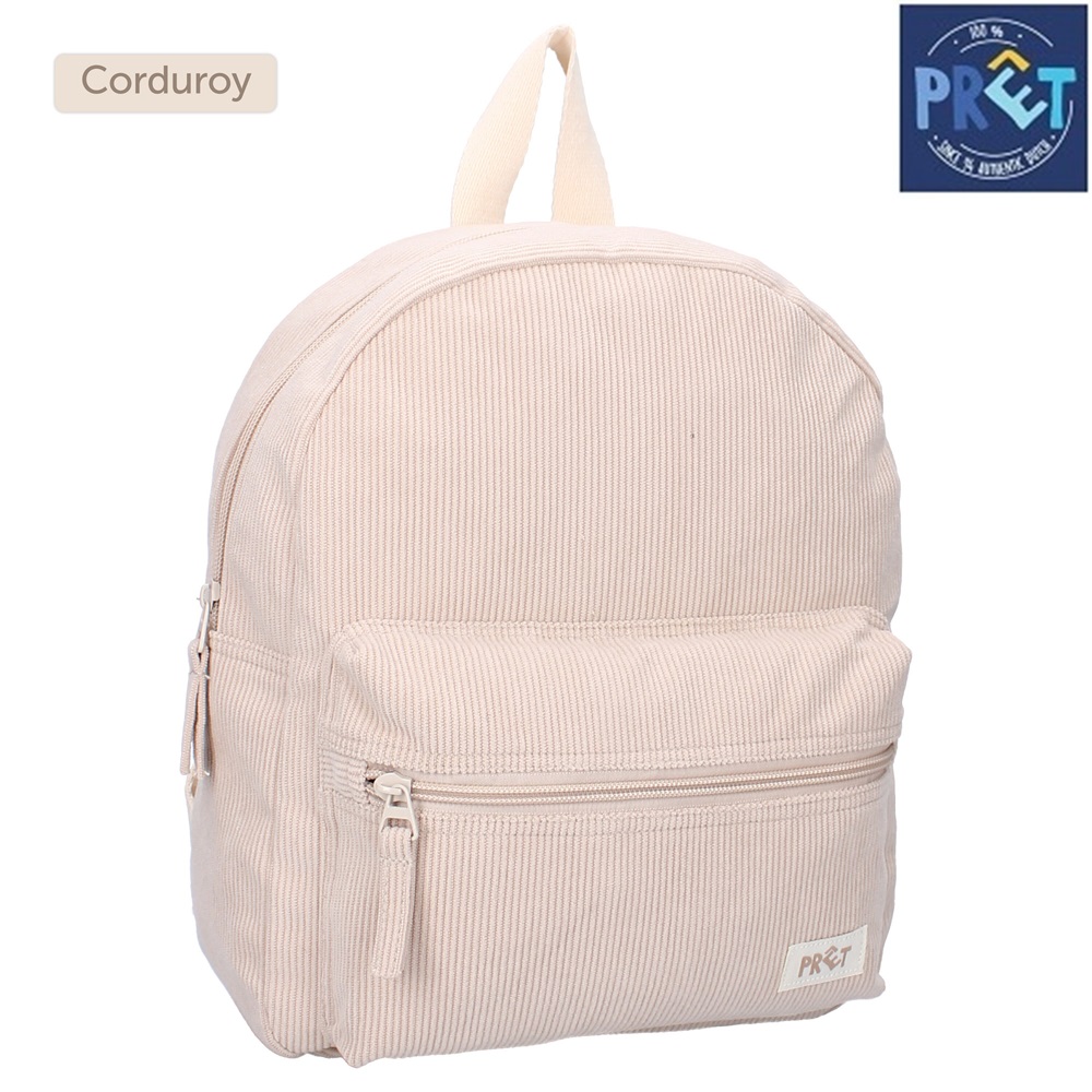 Laste Seljakott - Prêt Ridge and Row White