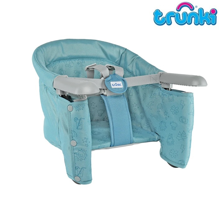 Laste kaasaskantav söögitool Trunki Clamp Seat Blue