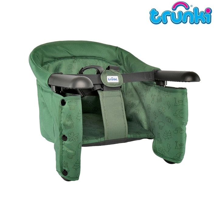 Laste kaasaskantav söögitool Trunki Clamp Seat Green