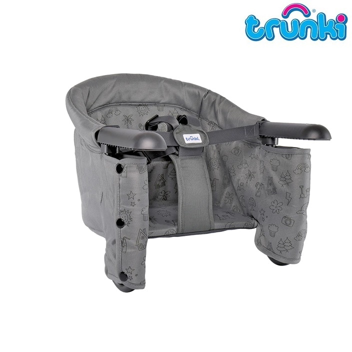 Laste kaasaskantav söögitool Trunki Clamp Seat Grey