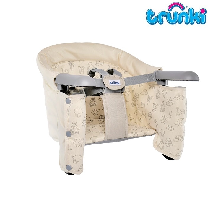 Laste kaasaskantav söögitool Trunki Clamp Seat Sand