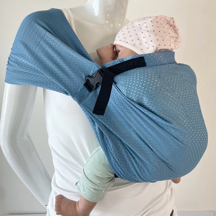 Beebisling Minimonkey Mini Sling Aqua Blue