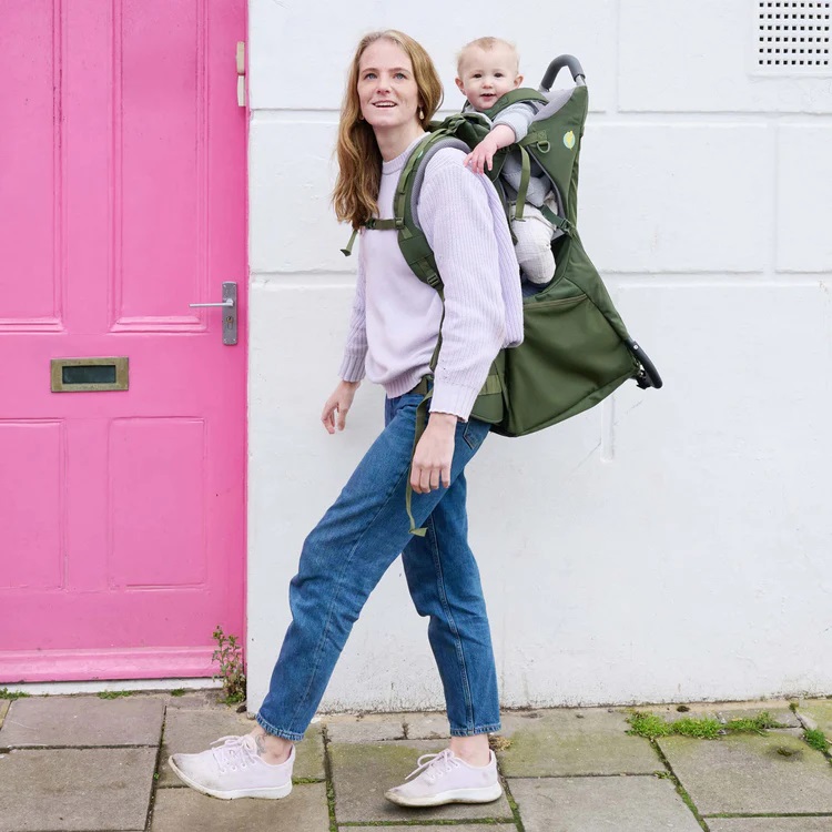 Lapsekandekott LittleLife Adventurer S3 Green