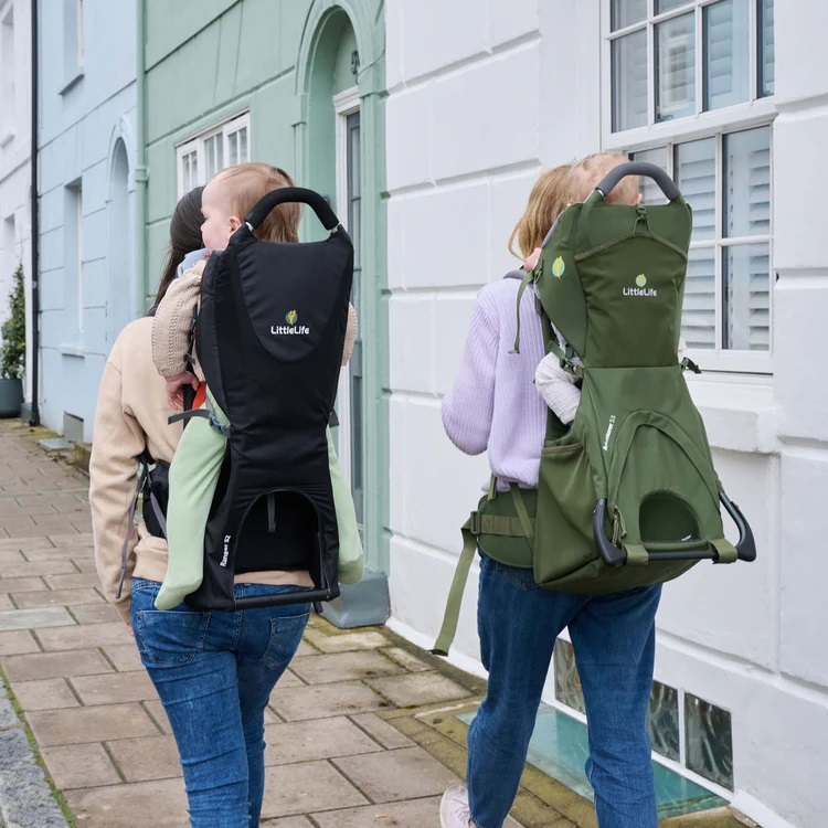 Lapsekandekott LittleLife Adventurer S3 Green