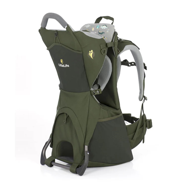 Lapsekandekott LittleLife Adventurer S3 Green
