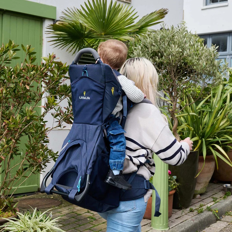 Lapsekandekott LittleLife Adventurer S3 Navy
