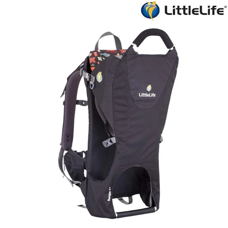 Lapsekandekott LittleLife Ranger Black