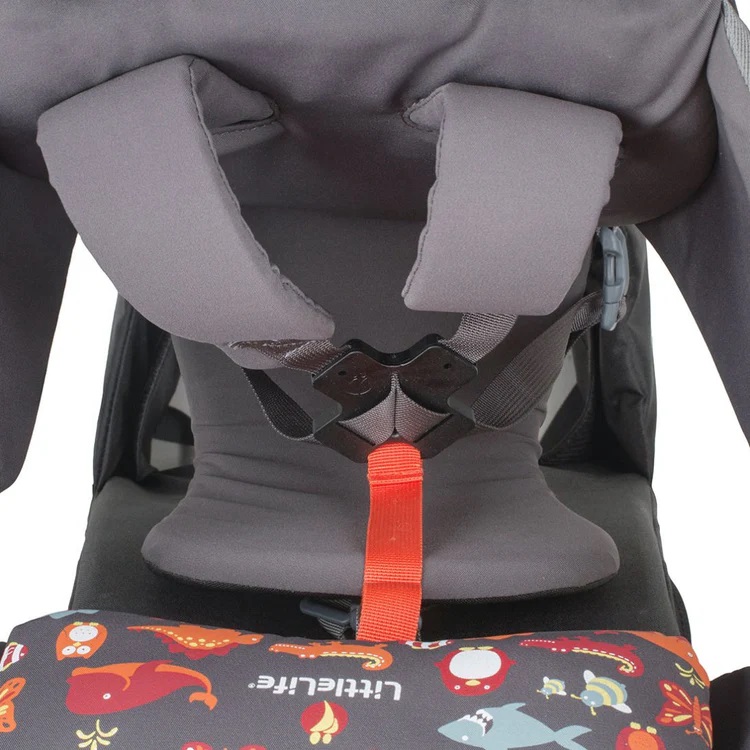 Lapsekandekott LittleLife Ranger Black