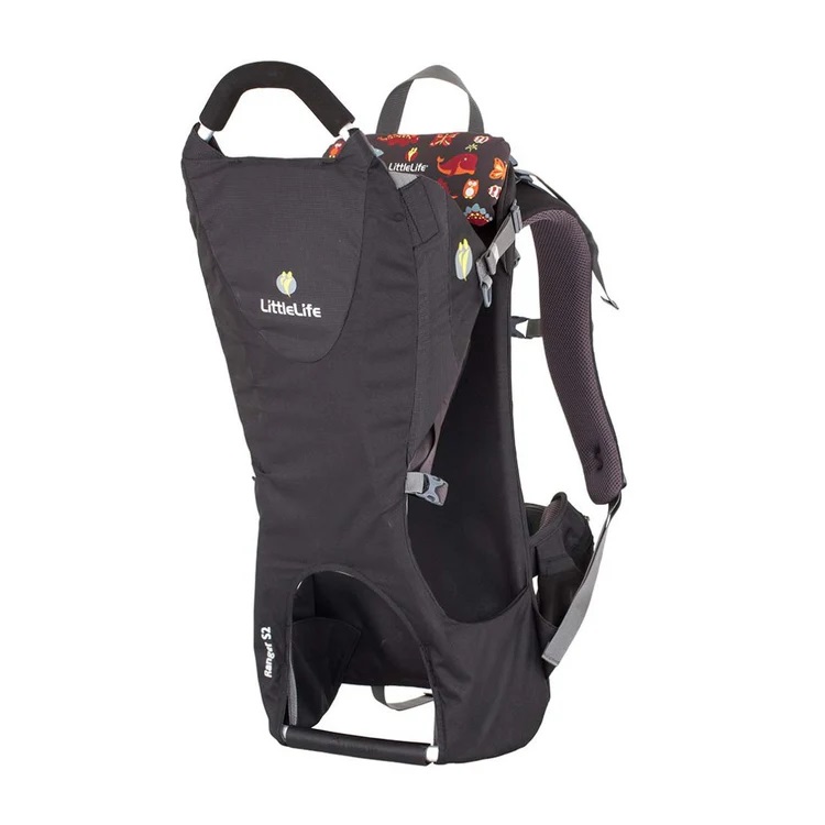 Lapsekandekott LittleLife Ranger Black