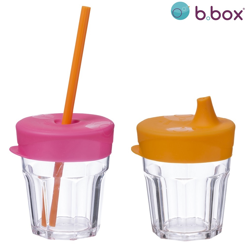 Universaalsed silikoonkaaned B.box Silicone Lids Strawberry Shake