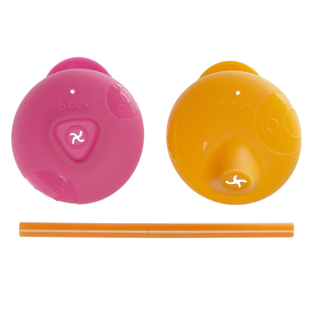 Silikoonkaaned B.box Silicone Lids Strawberry Shake