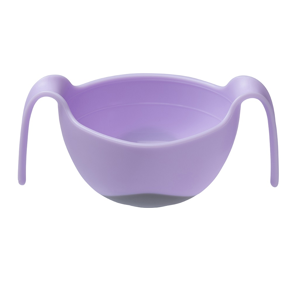 Laste kauss ja toidukarp B.box Bowl and Straw Boysenberry