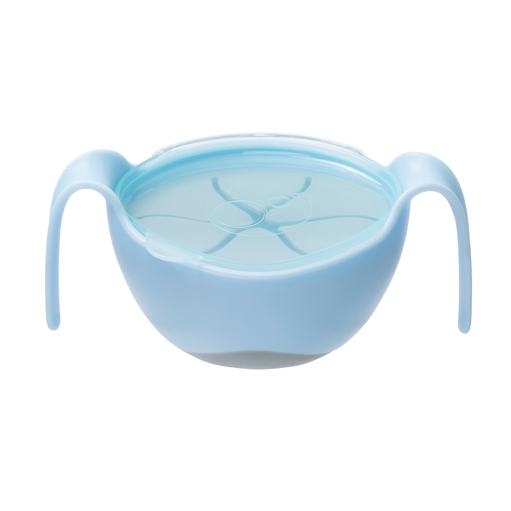 Laste kauss ja toidukarp B.box Bowl and Straw Bubblegum