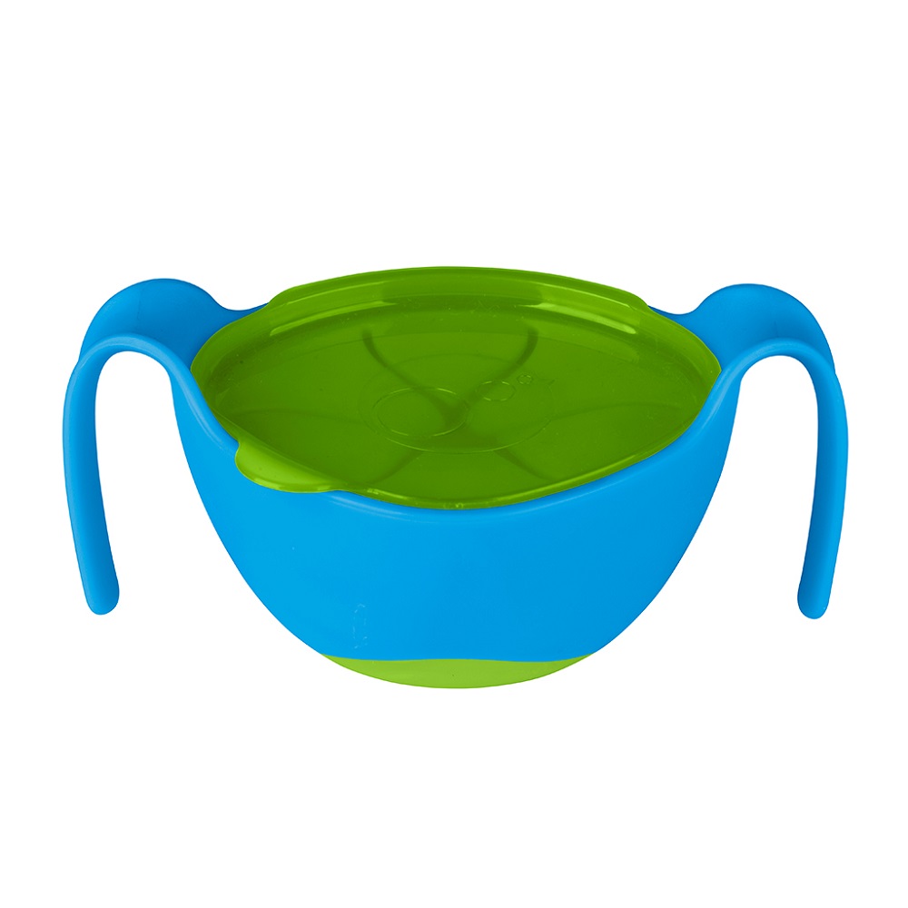 Laste kauss ja toidukarp B.box Bowl and Straw Ocean Breeze