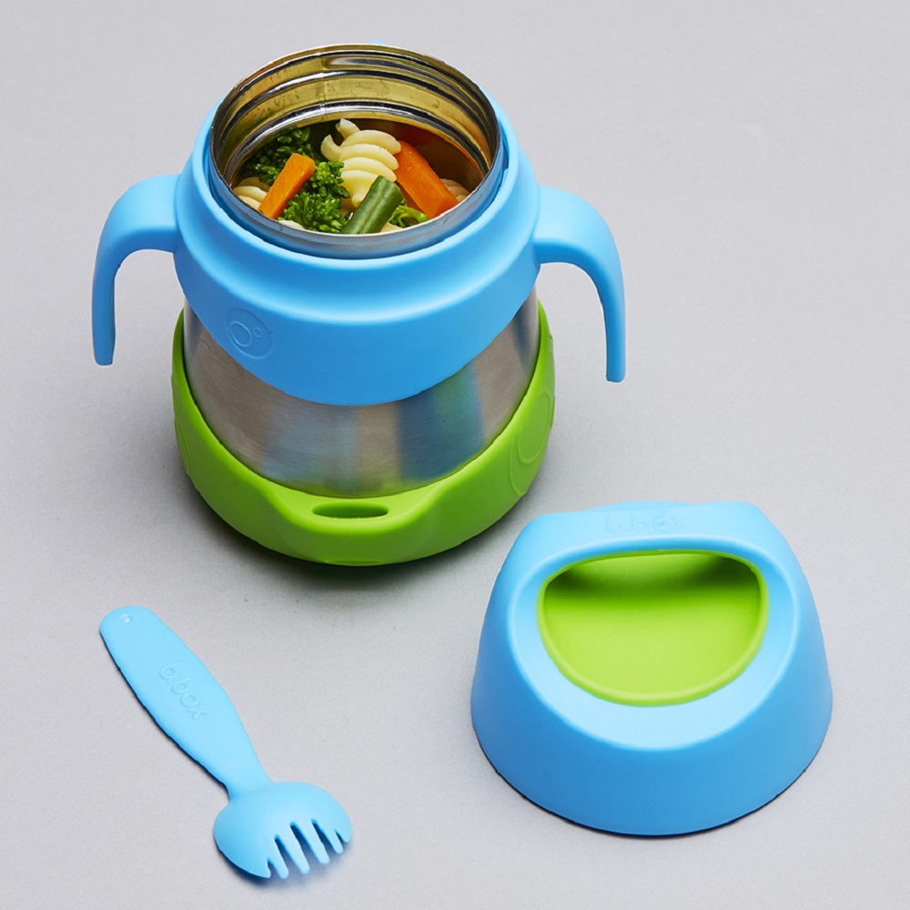 Toidutermos lusikaga B.box Insulated Food Jar Ocean Breeze