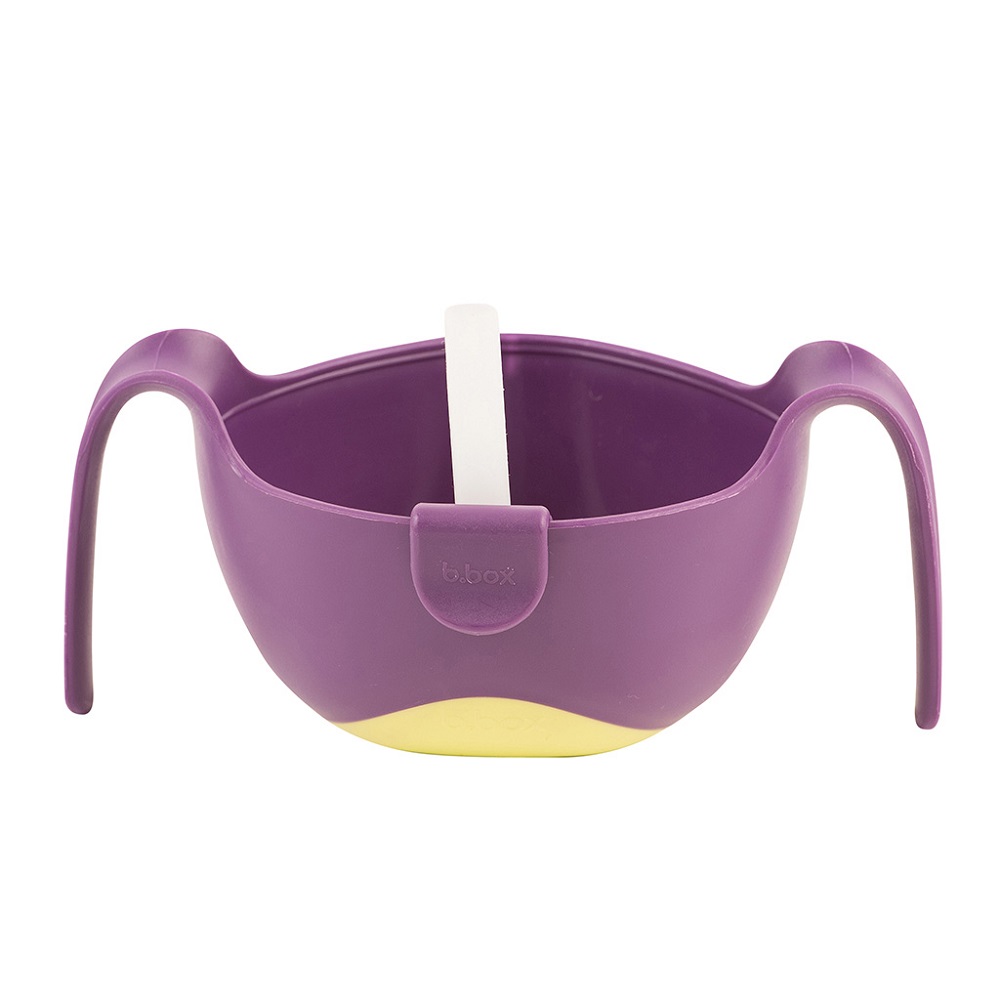 Laste kauss XL B.box Bowl and Straw XL Passion Splash