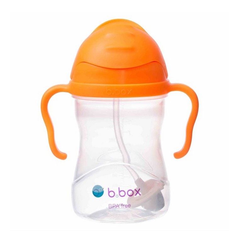 Beebi kõrrega joogipude B.box Sippy Cup Orange Zing