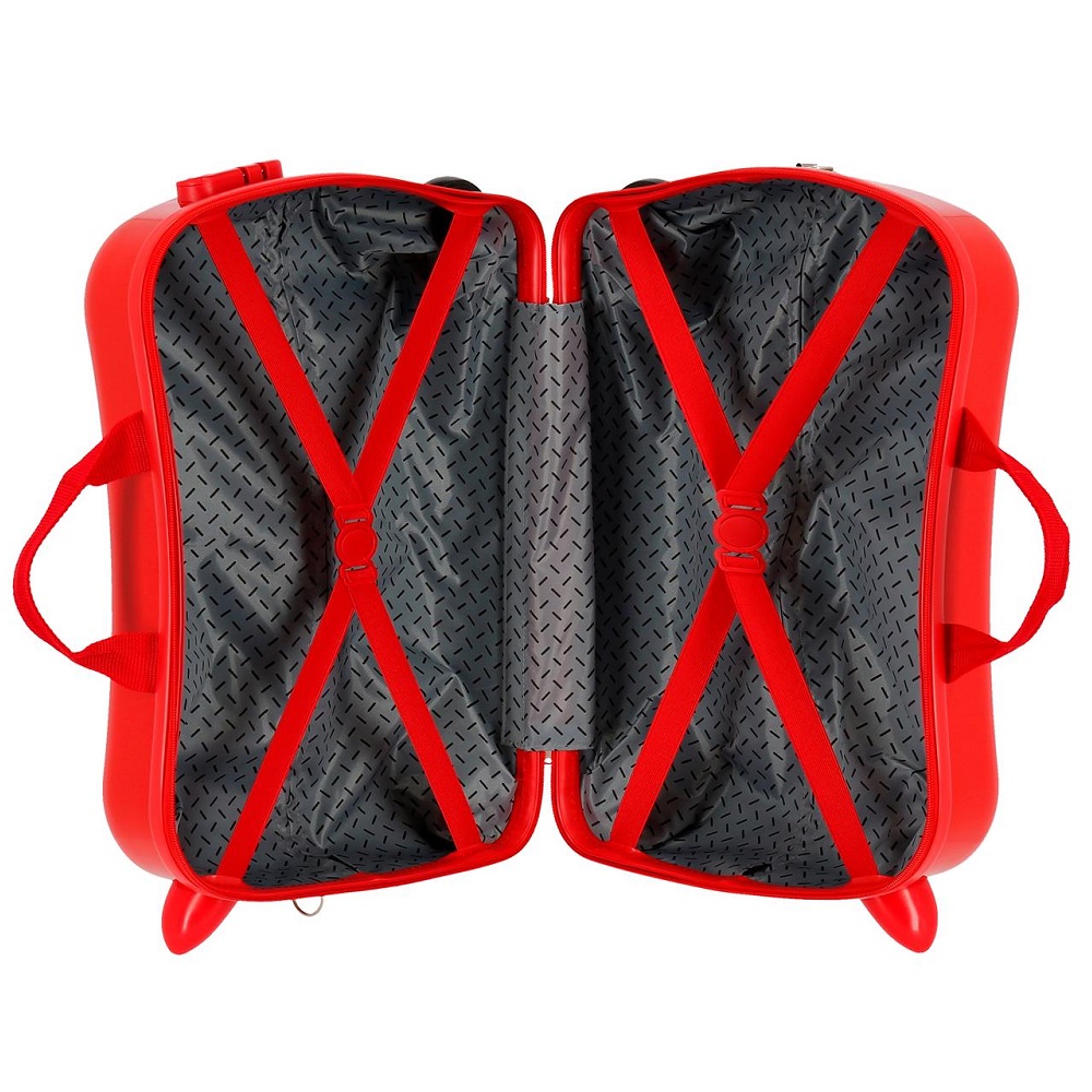 Laste kohver Cars Lightning McQueen punane