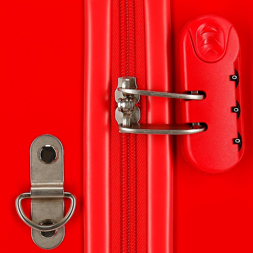 Laste kohver Cars Lightning McQueen punane