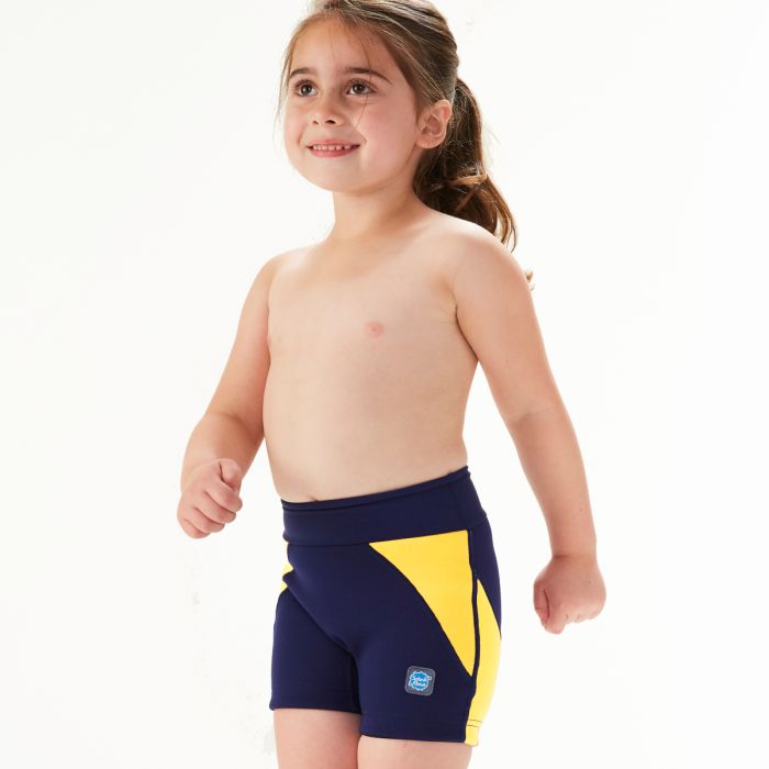 Laste ujumispüksid SplashAbout Splash Jammers Navy and Yellow