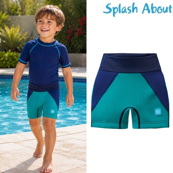 Laste Ujumispüksid - Splash Jammers Navy & Jade