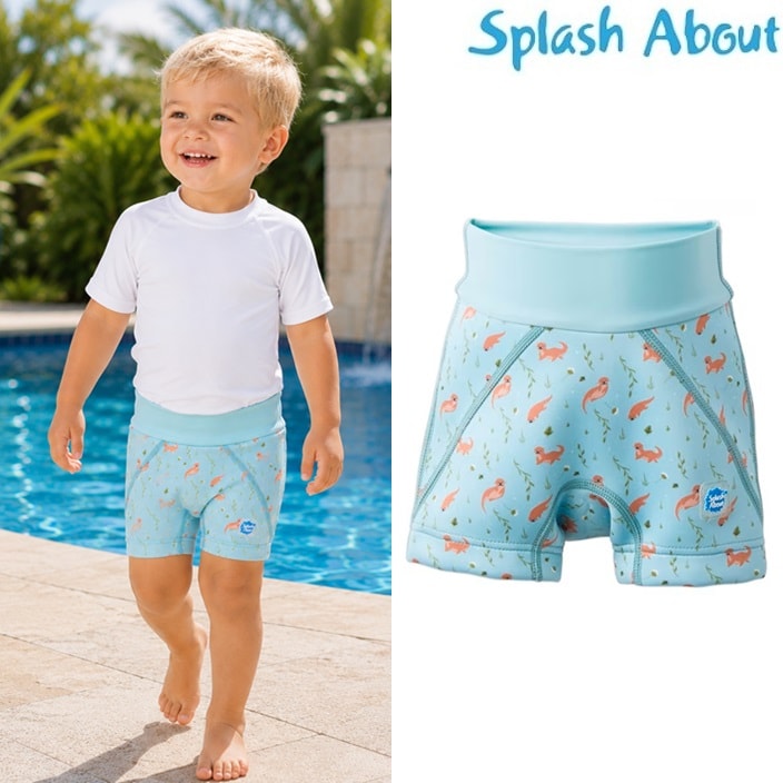 Laste Ujumispüksid - Splash Jammers Playful Otters