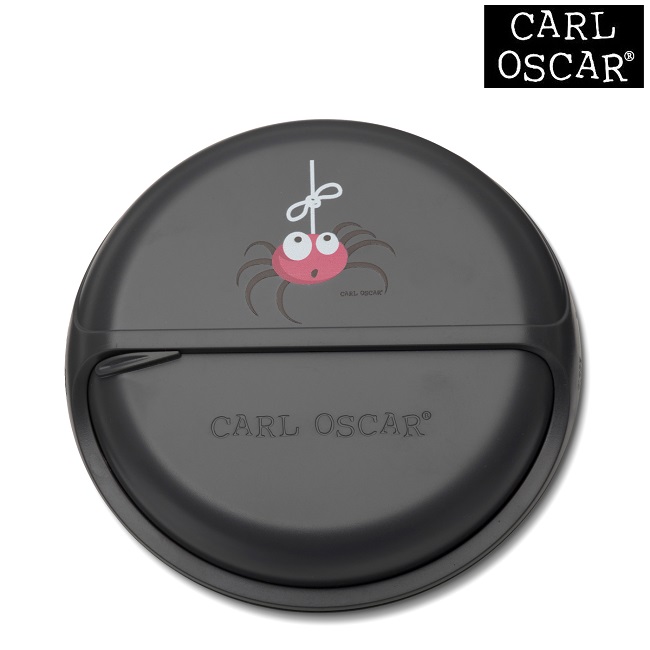 Toidukarp karusselliga Carl Oscar SnackDISC Grey Spider