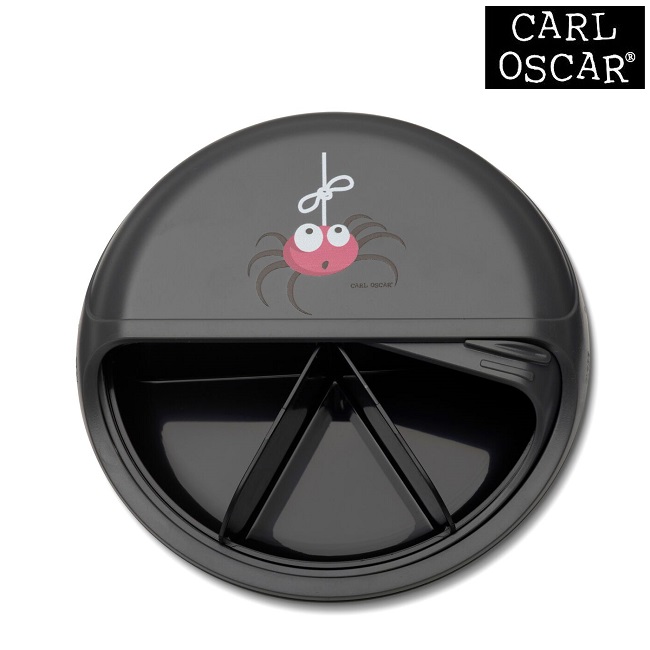 Toidukarp karusselliga Carl Oscar SnackDISC Grey Spider