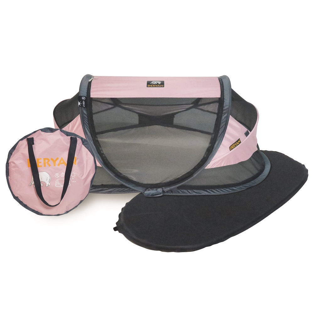 Reisivoodi Deryan Baby Luxe roosa
