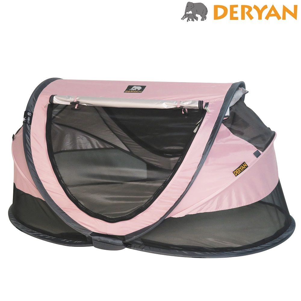 Reisivoodi Deryan Toddler Luxe roosa