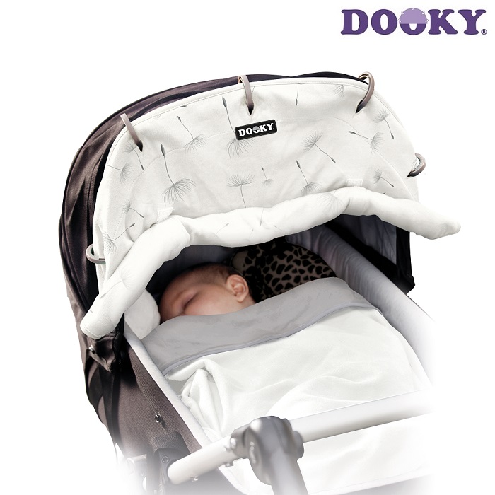 Päikesekate vankrile Dooky Design Dandelion