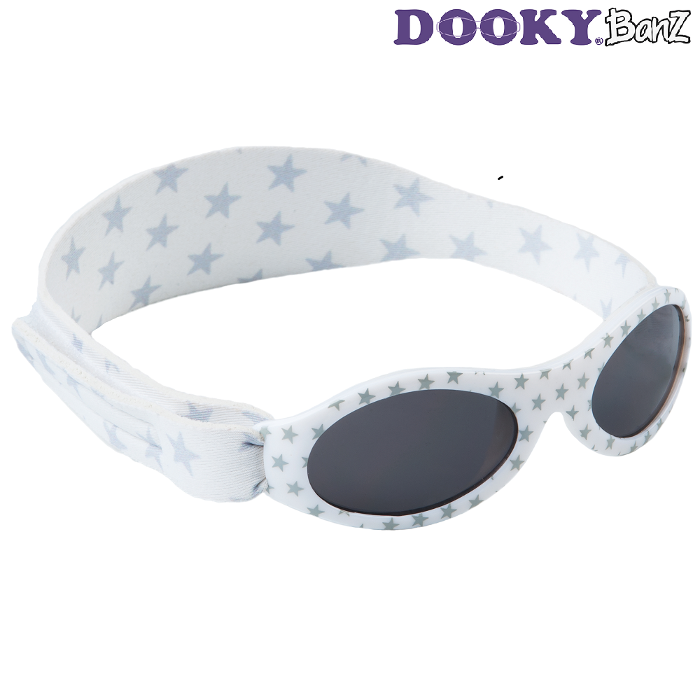 Laste päikeseprillid DookyBanz Silver Stars