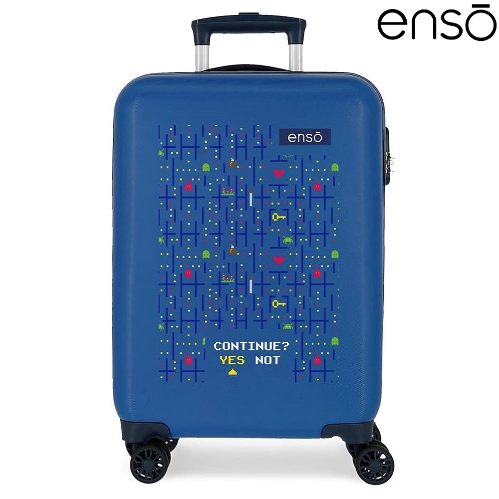 Laste kohver Enso Gamer Blue ABS