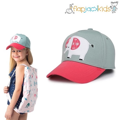 Laste nokamüts FlapJackKids Pink Elephant