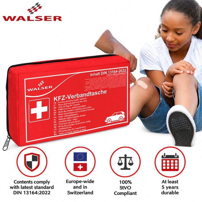 Esmaabikomplekt Autosse - Walser Car First Aid Kit