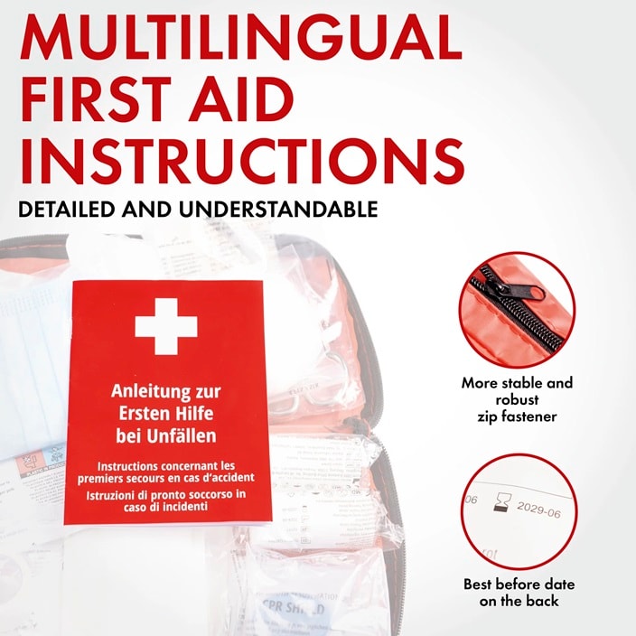 Esmaabikomplekt Autosse - Walser Car First Aid Kit