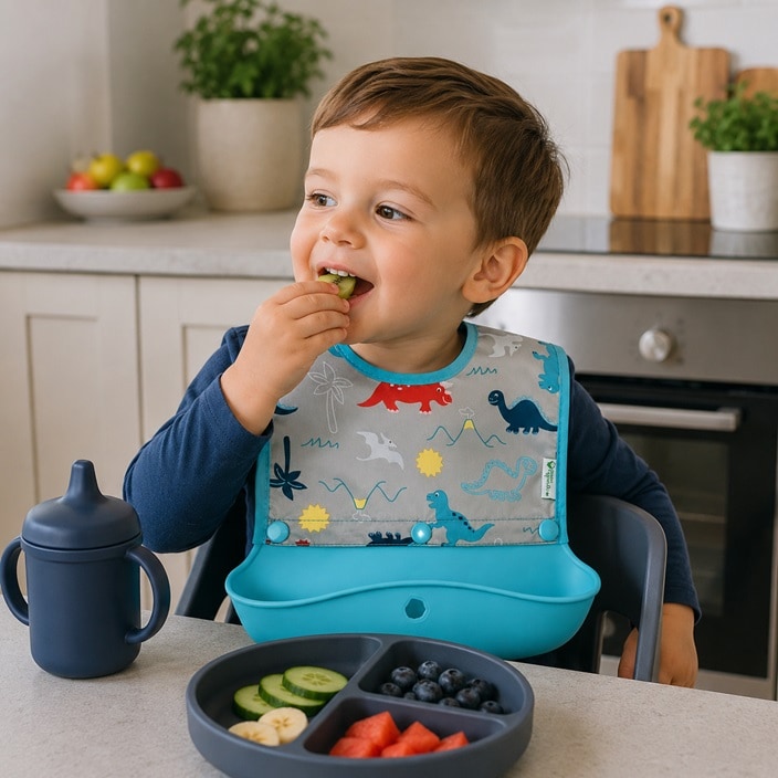 Pudipõll - Green Sprouts Snap & Go Dinosaurs