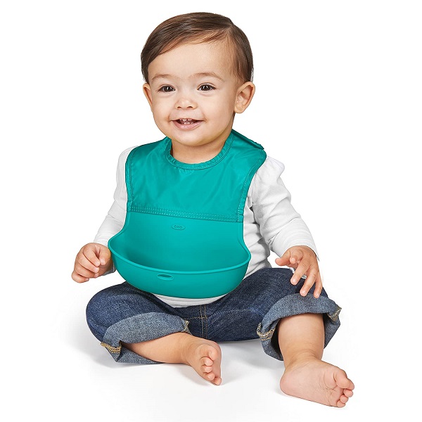 Pudipõll OXO tot Rollup Bib Teal