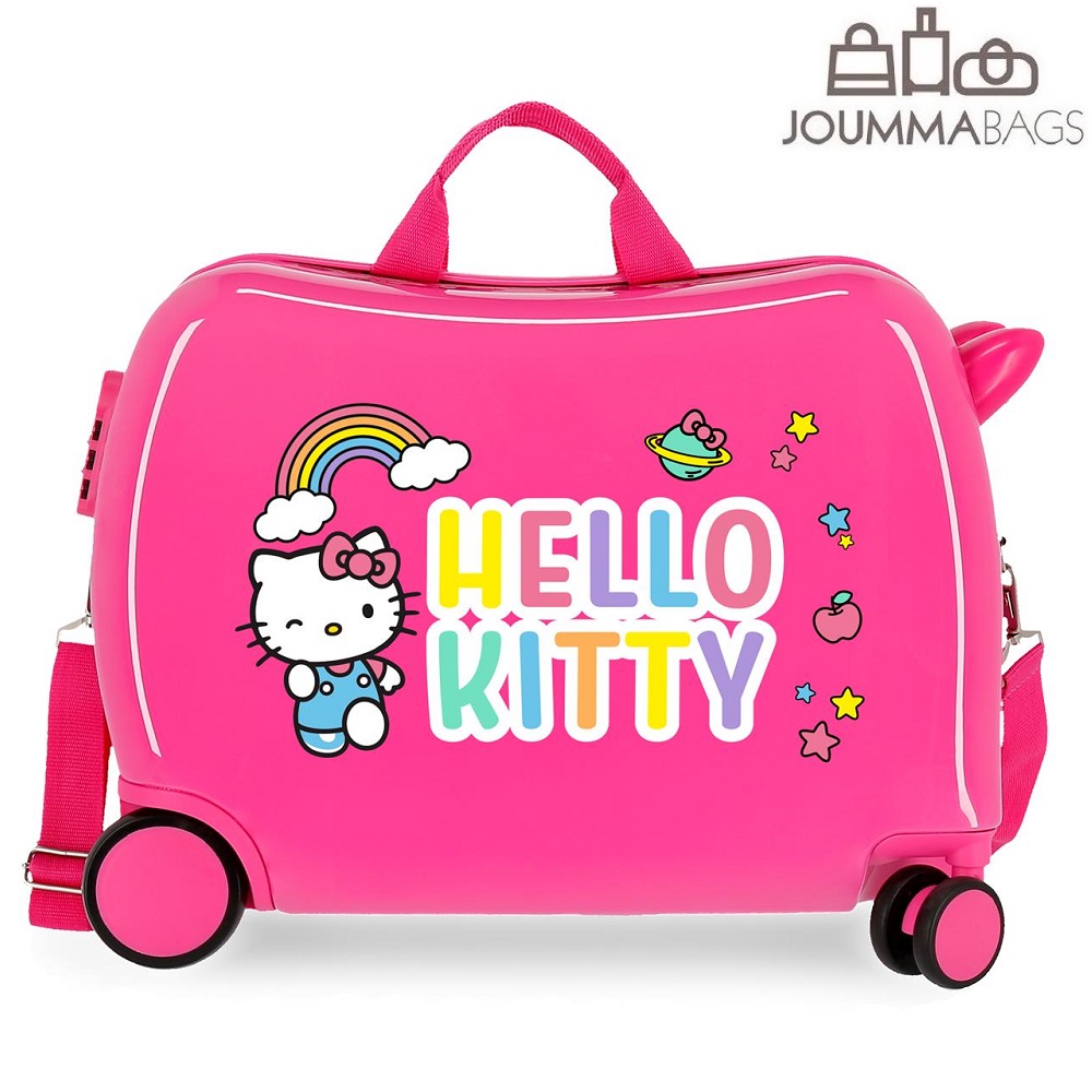 Laste kohver Hello Kitty You Are Cute roosa