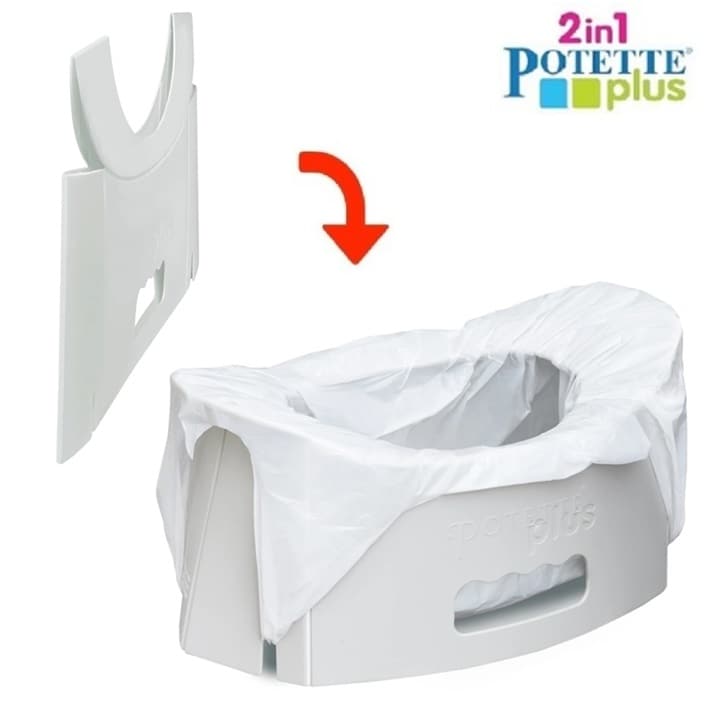 Laste Pissipott - Potette EasyGo Foldable Travel Potty