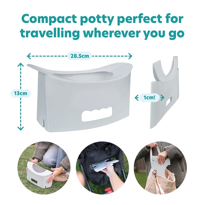 Laste Pissipott - Potette EasyGo Foldable Travel Potty