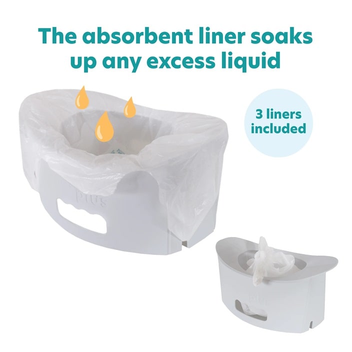 Laste Pissipott - Potette EasyGo Foldable Travel Potty