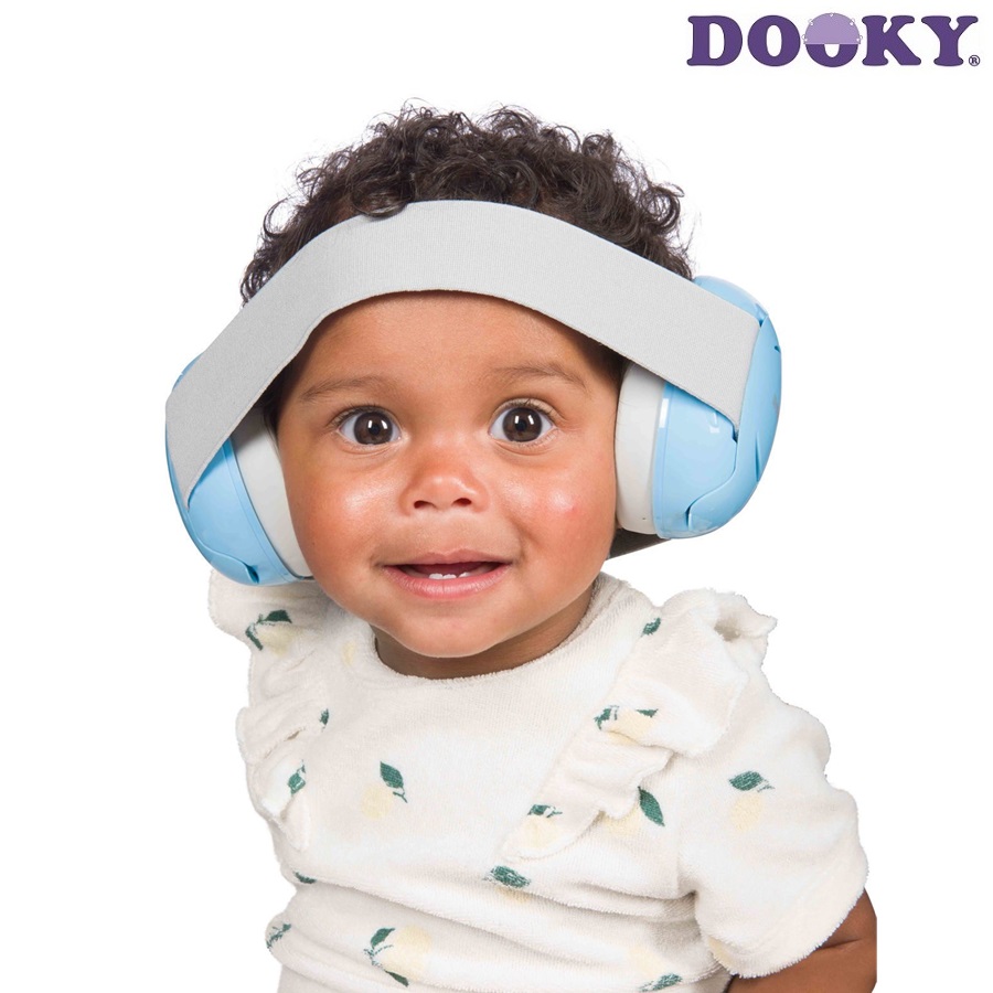 Beebi kaitsvad kõrvaklapid Dooky Baby Blue