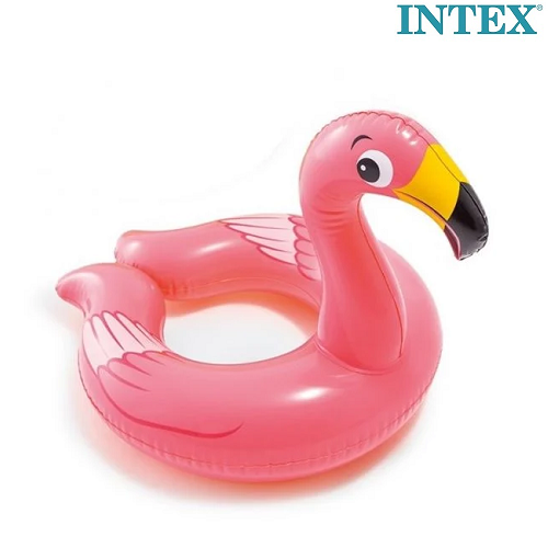 Ujumisrõngas Intex Flamingo