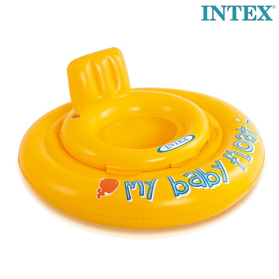 Ujumisrõngas beebile Intex Baby Float 0-1 a. Kollane