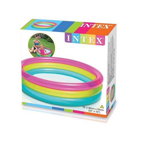 Laste bassein täispuhutav Intex Rainbow