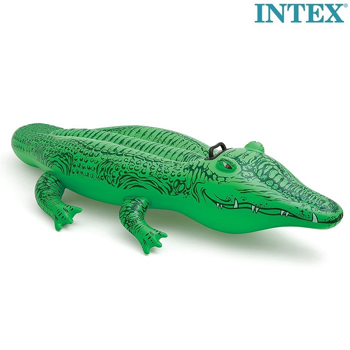 Laste ujumismadrats XL Intex Alligaator