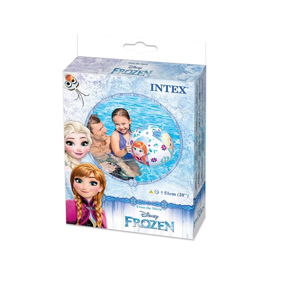 Laste täispuhutav rannapall Intex Frozen